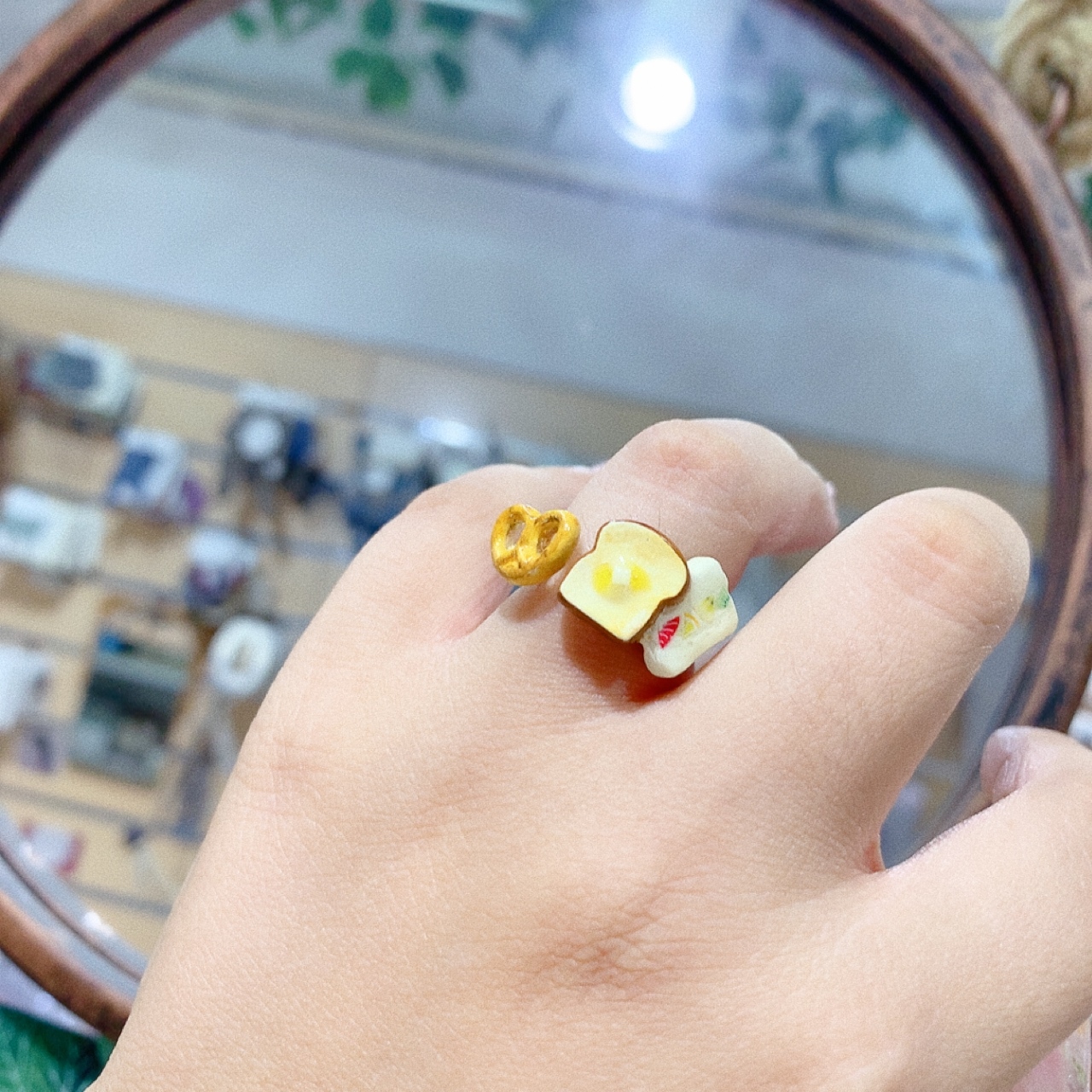 Ayatorie 各類麵包耳環/戒指/胸針