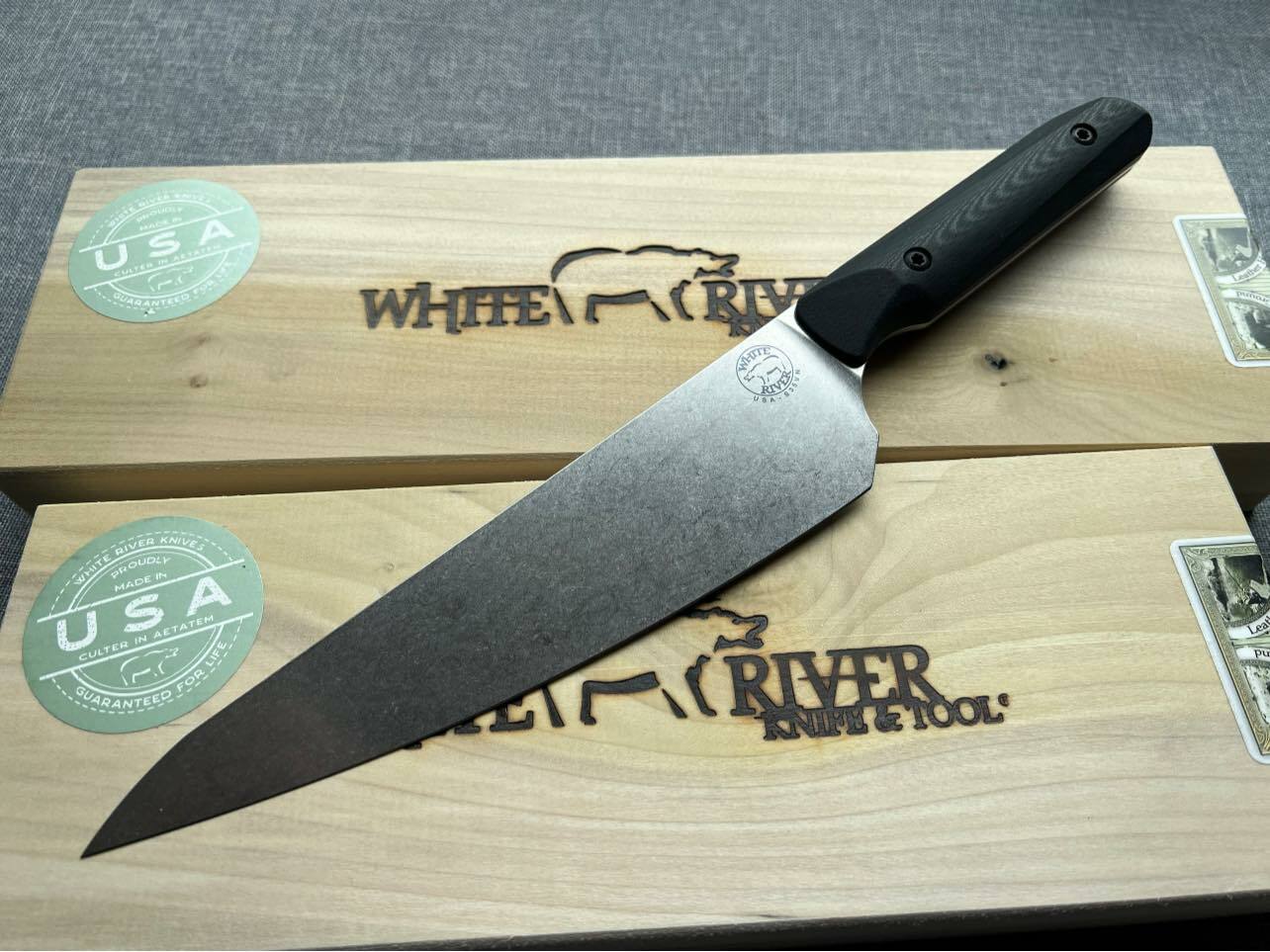 White River Knives And Tool X Liong Mah 廚師刀合作款