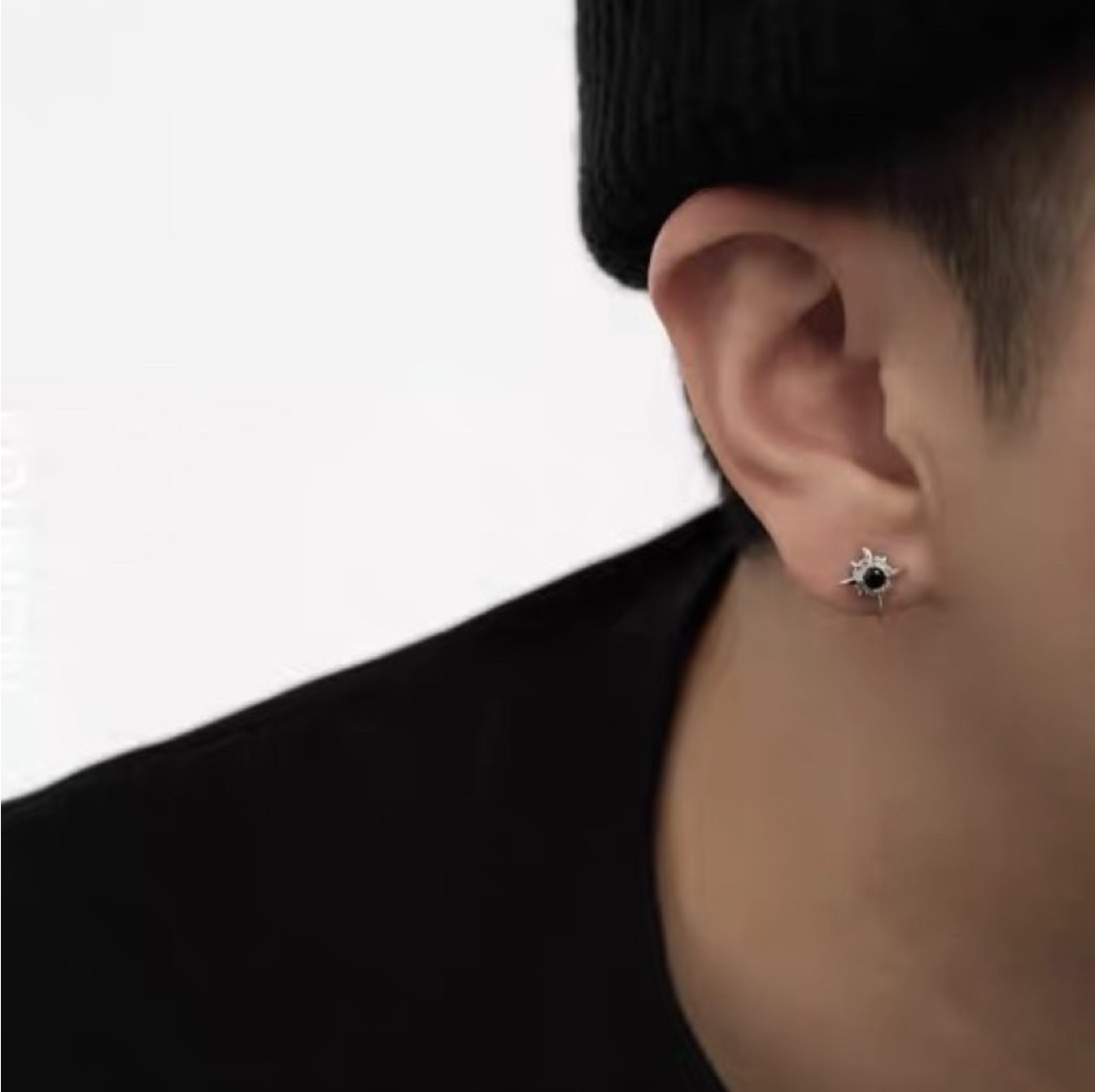 JIN ACC 平價盒裝飾品 造型耳環系列 圓形耳環 十字架耳環 寶石 雕刻 平價 耳環 飾品