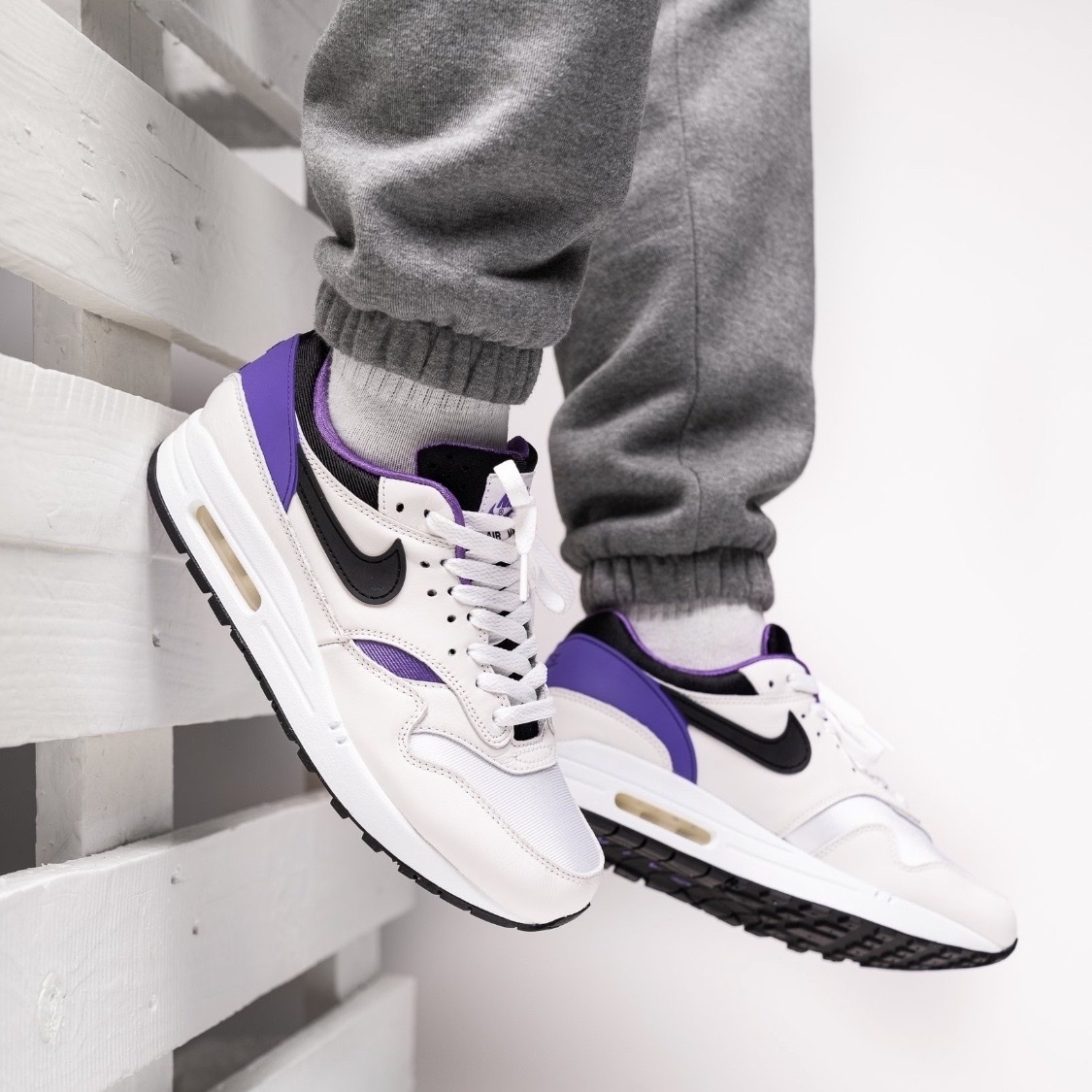 Nike Air Max 1 Dan Ch.1 Pack 白紫 黑鉤 氣墊 復古 AR3863-101