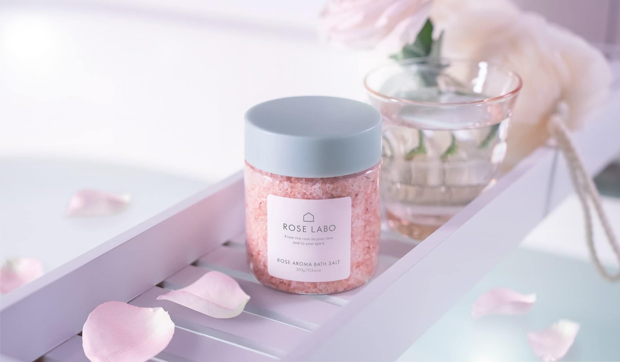 ROSE LABO Rose Aroma Bath Salt 300g