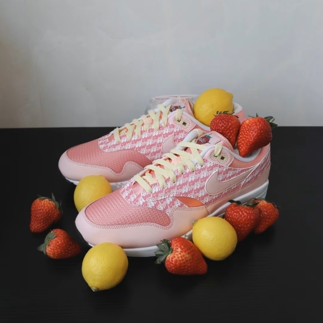 Nike Air Max 1 Strawberry Lemonade 草莓檸檬 編織 淡粉CJ0609-600
