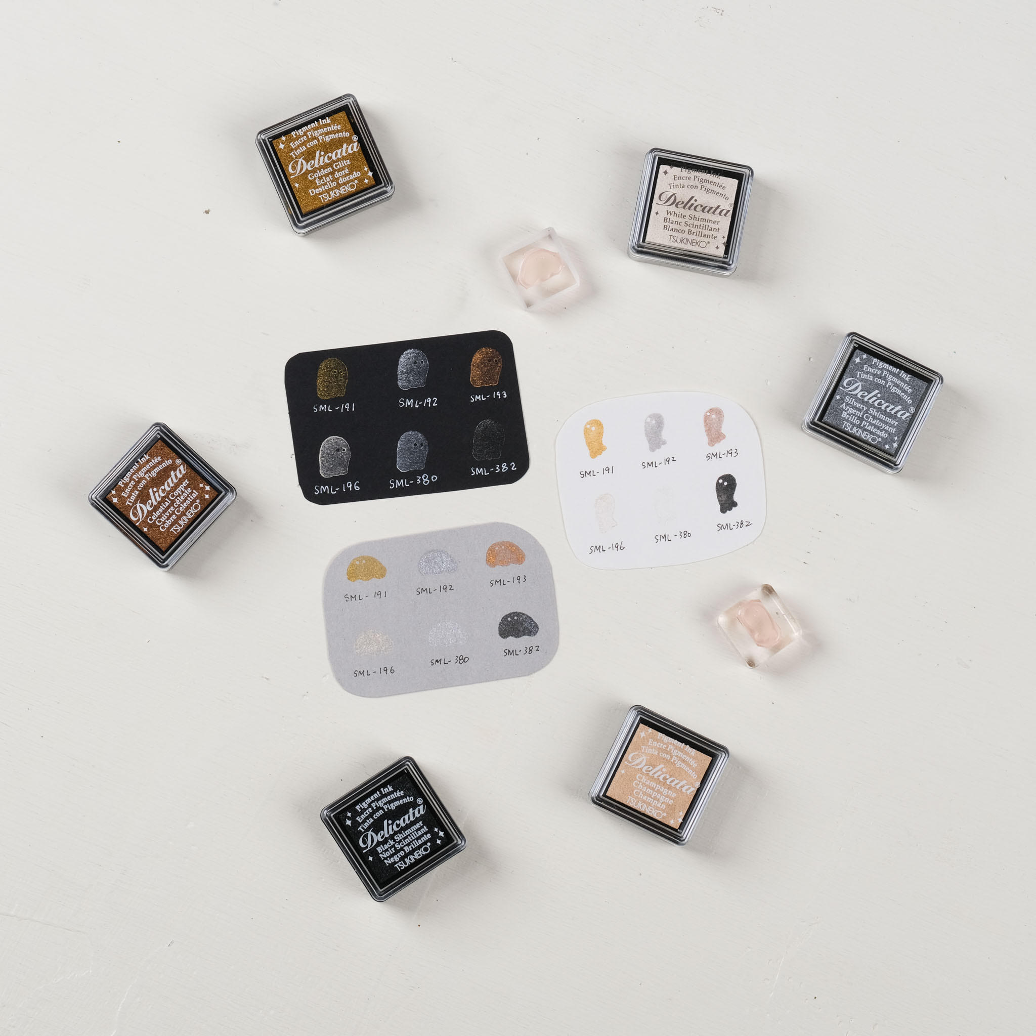 Delicata 水性金屬印台 S / TSUKINEKO 月貓 / 日本