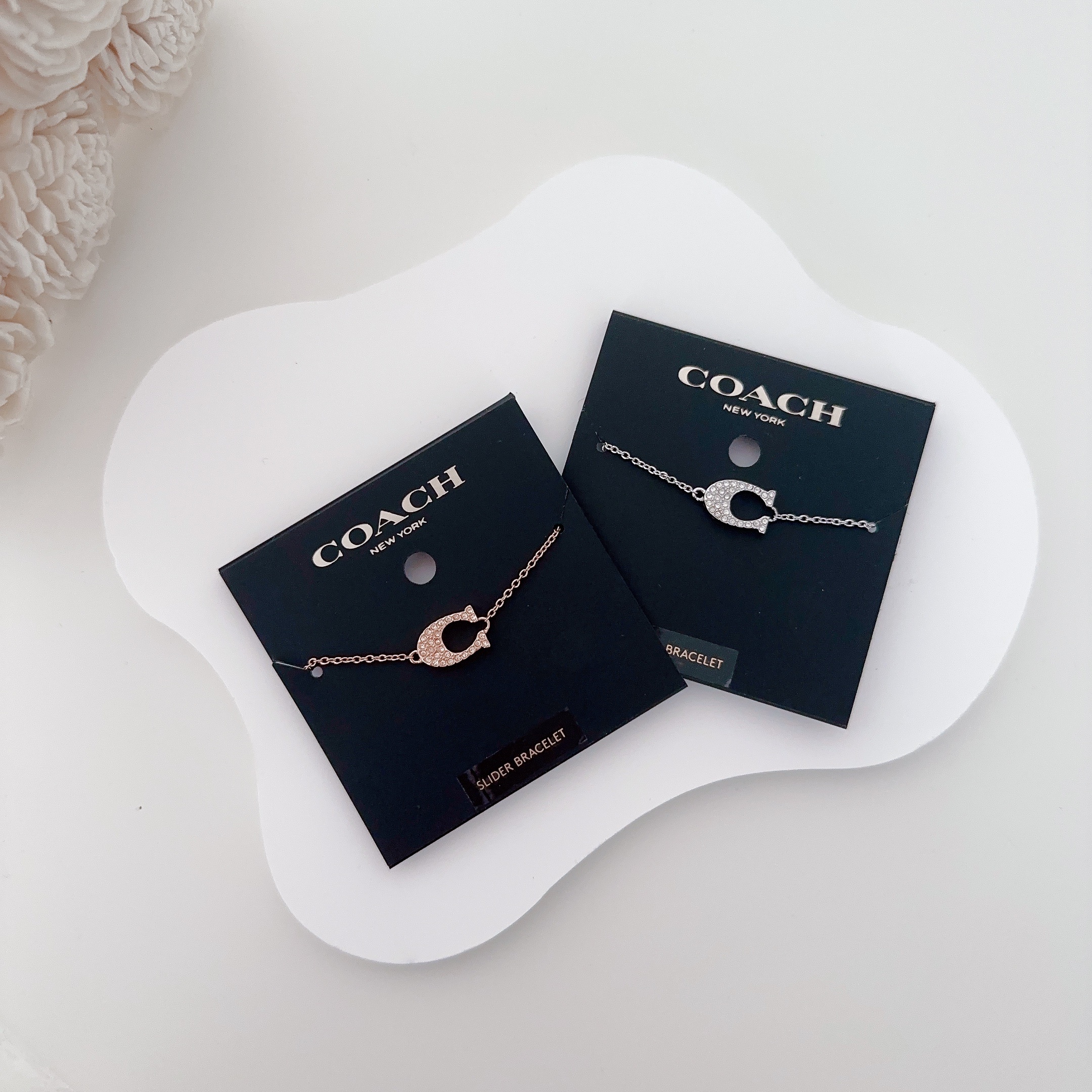[美國現貨] Coach Pave Slider Bracelet