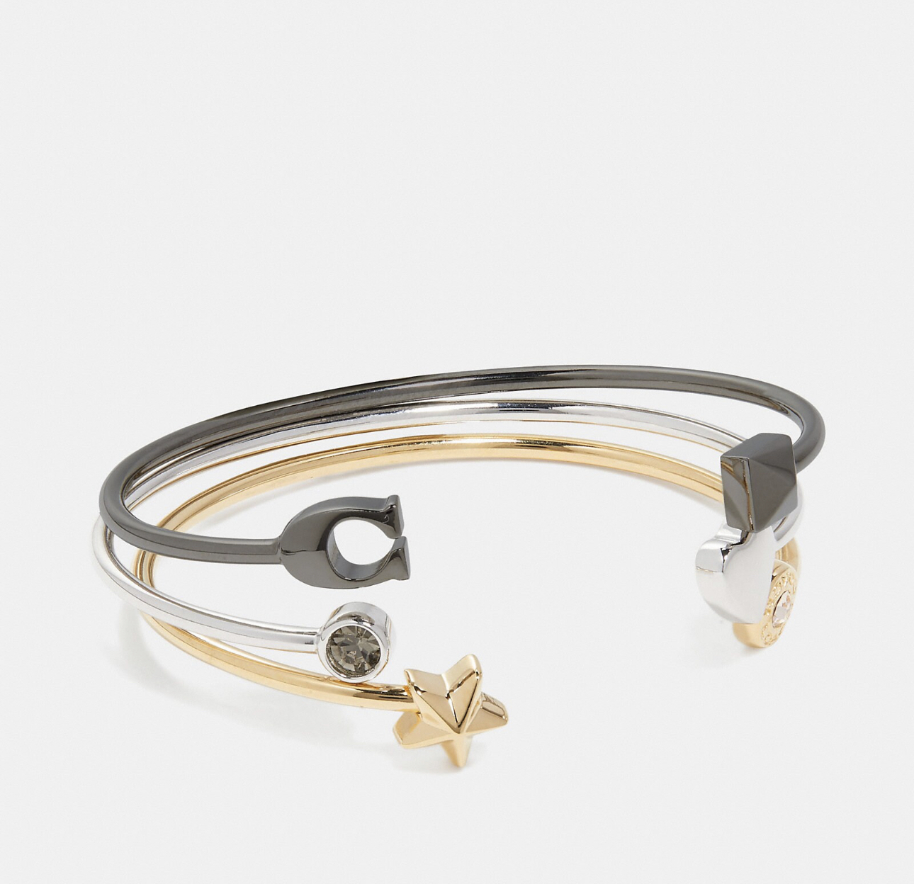 [美國現貨] Coach Stardust Signature Bangle Set