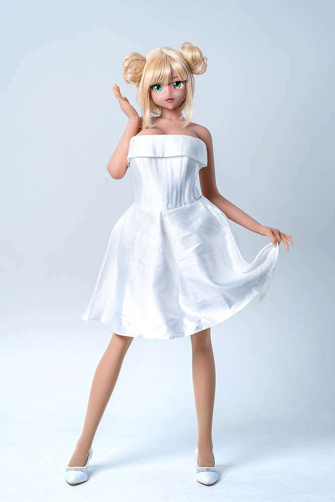 白色小洋裝(適用150cm左右)