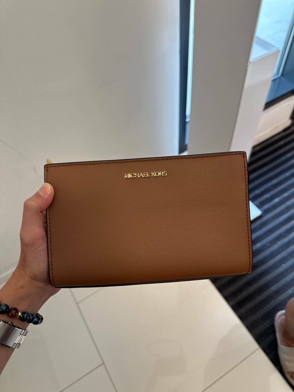 [S] MICHAEL KORS 35S3G6HC5L SHEILA SMEW TZ NON-LEATHER VEGAN XBODY,LUGGAGE, 196163778198 (SMK383)