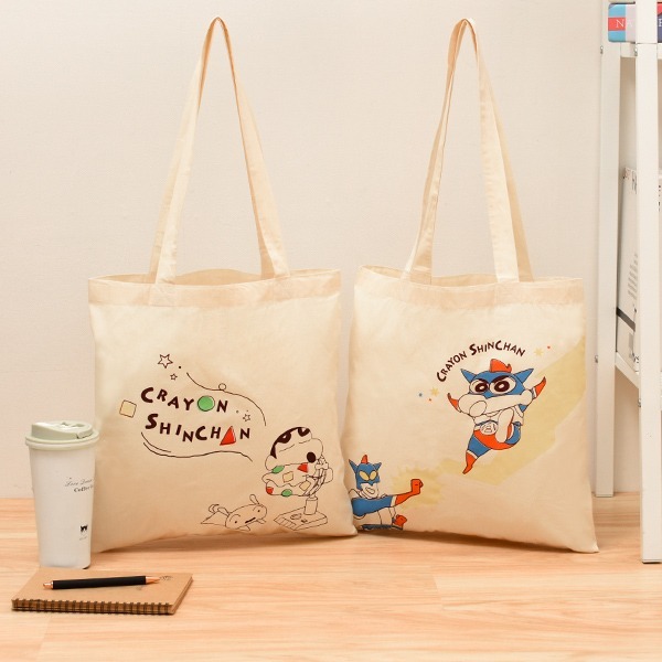 蠟筆小新 𝗖𝗿𝗮𝘆𝗼𝗻 𝗦𝗵𝗶𝗻𝗰𝗵𝗮𝗻｜棉布手提袋