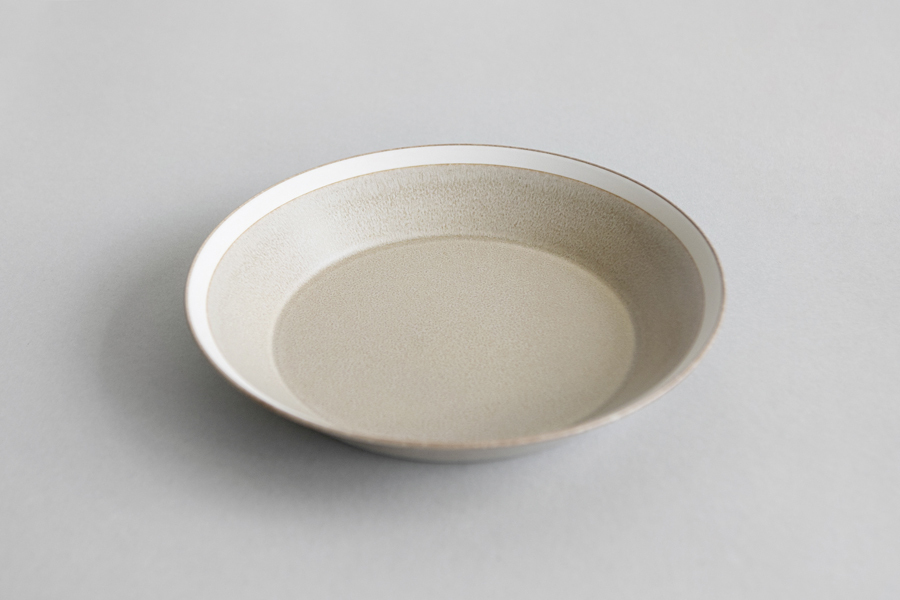 yumiko iihoshi porcelain-木村硝子店聯名dishes系列 盤23cm 砂米黃