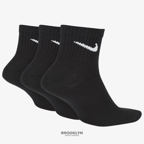 NIKE EVERYDAY 三雙一組 黑襪 襪子 短襪  SX7677-010
