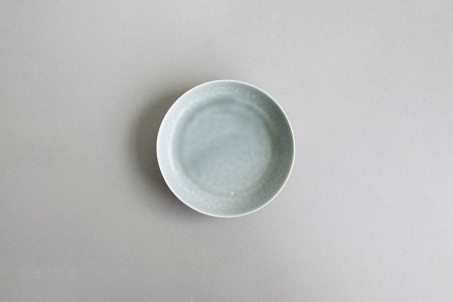 yumiko iihoshi porcelain - ReIRABO series 圓盤M 薄荷綠