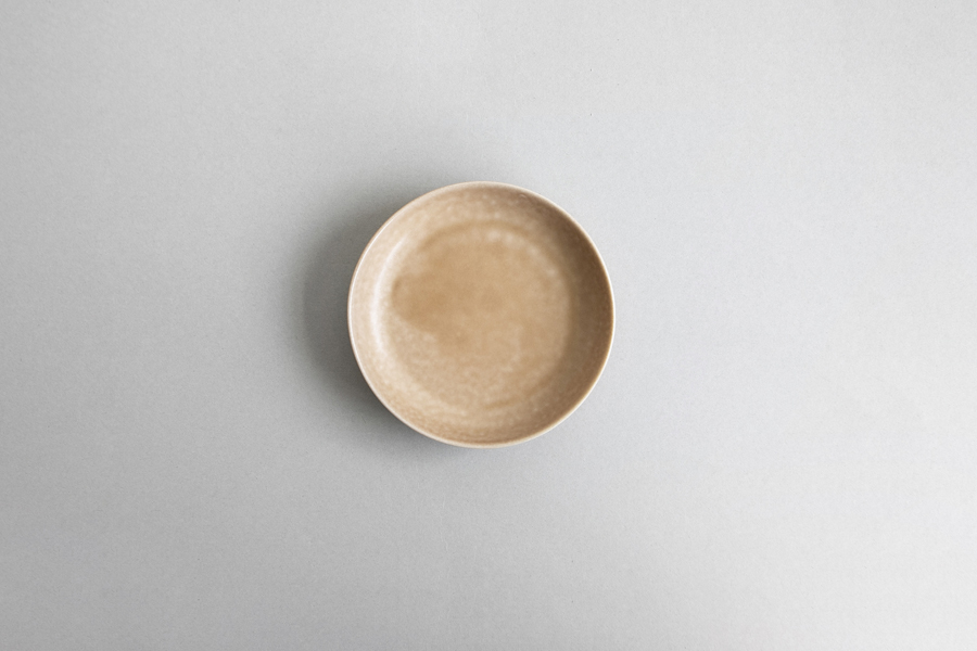 yumiko iihoshi porcelain - ReIRABO series 圓盤S 暖土棕