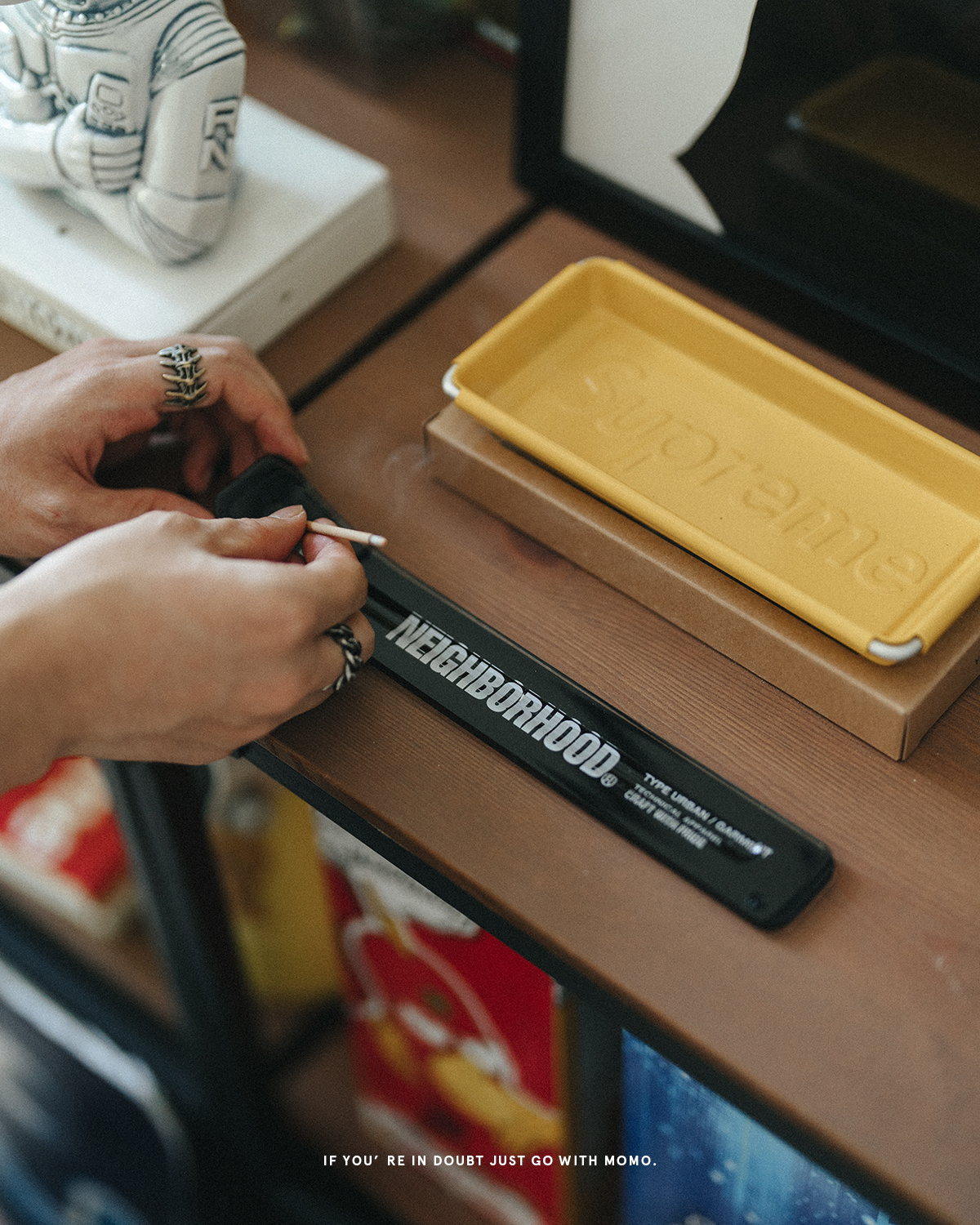 Supreme×Kuumba Incense Holder-