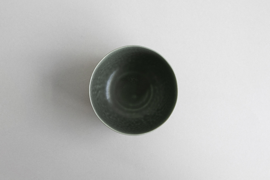 yumiko iihoshi porcelain - ReIRABO 飯碗 冬夜灰