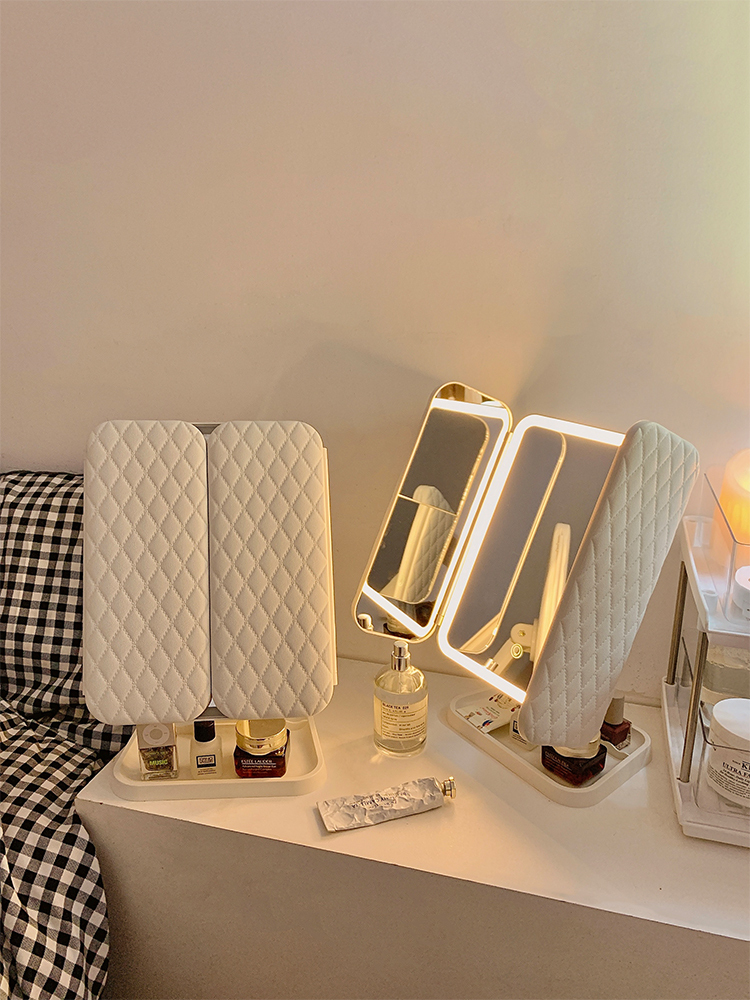 質感貝殼高光化妝鏡