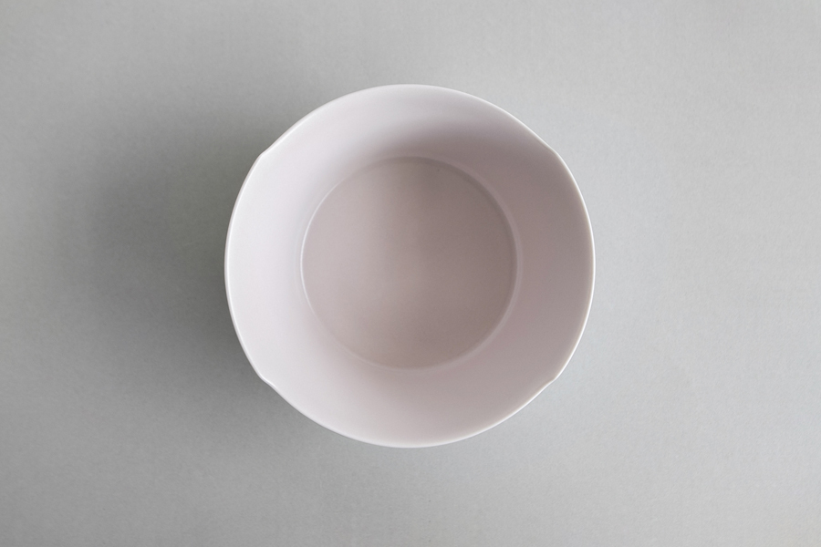 yumiko iihoshi porcelain - 一日碗(L) 櫻花粉