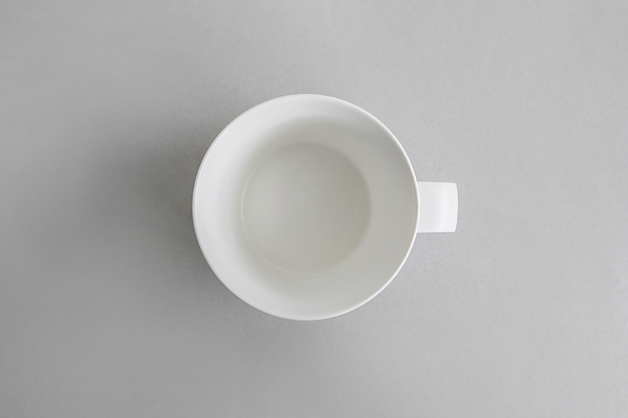 yumiko iihoshi porcelain - 一日杯 早晨/百合白