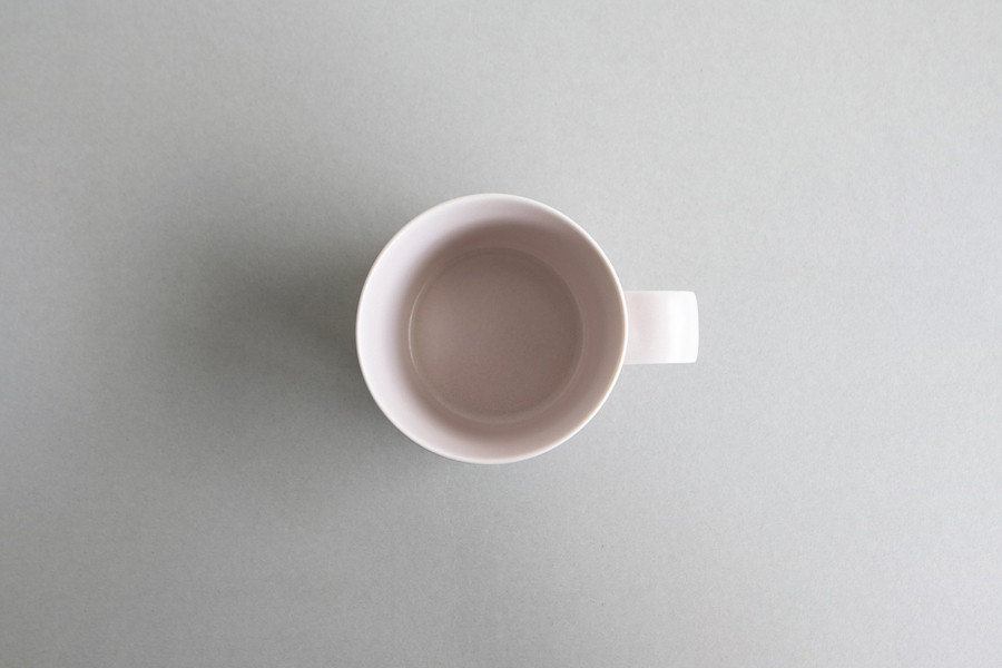 yumiko iihoshi porcelain - 一日杯 深夜/櫻花粉