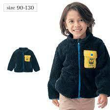 千趣會新幹線 Dr Yellow 黑色抓毛外套