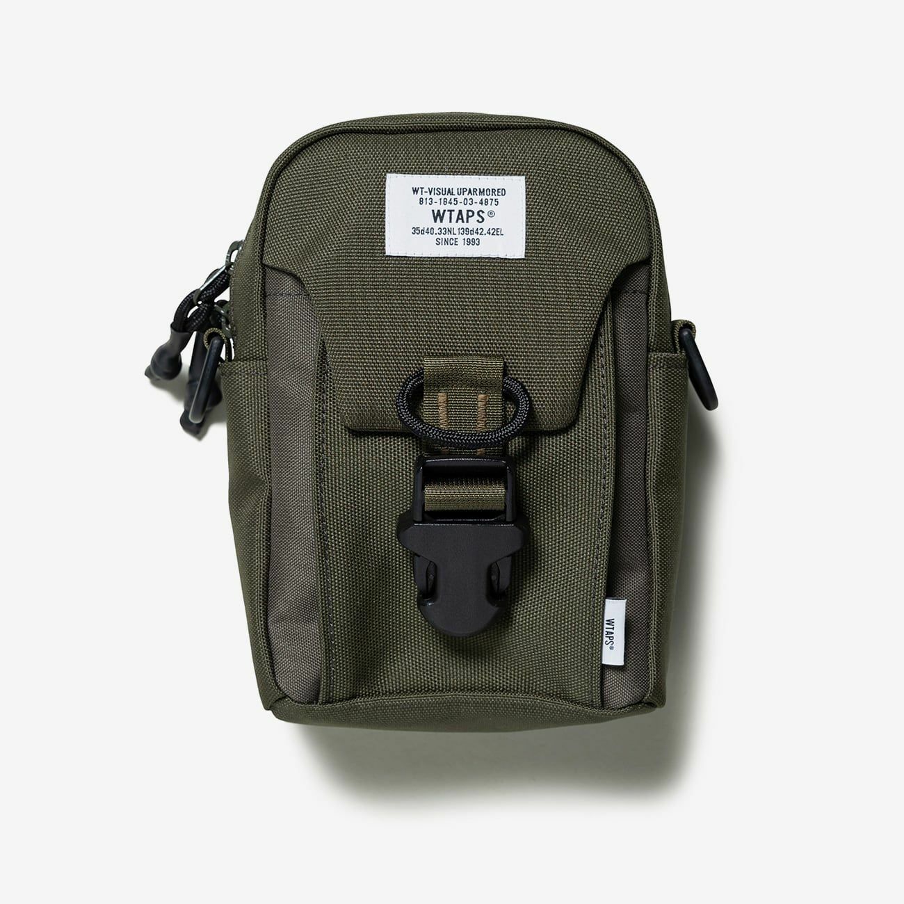 21AW WTAPS STUFF POUCH NYLON ナイロン ブラック バッグ wtaps 21AW