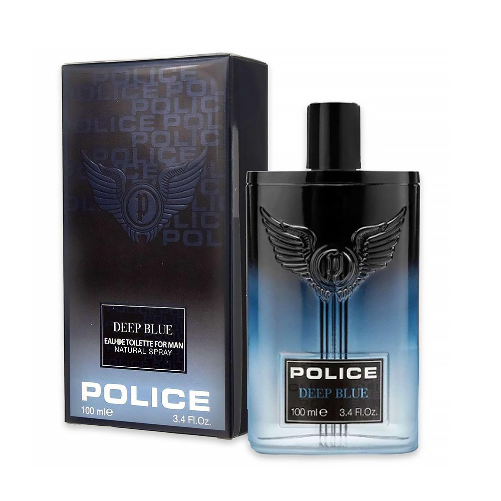 POLICE deep blue 湛藍男性淡香水 100ml