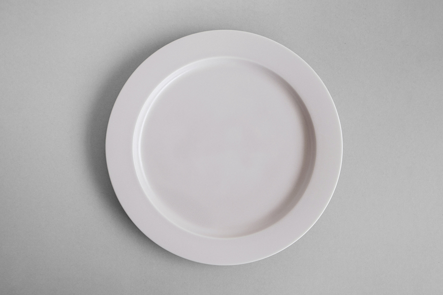 yumiko iihoshi porcelain - 一日盤 午後22cm/櫻花粉