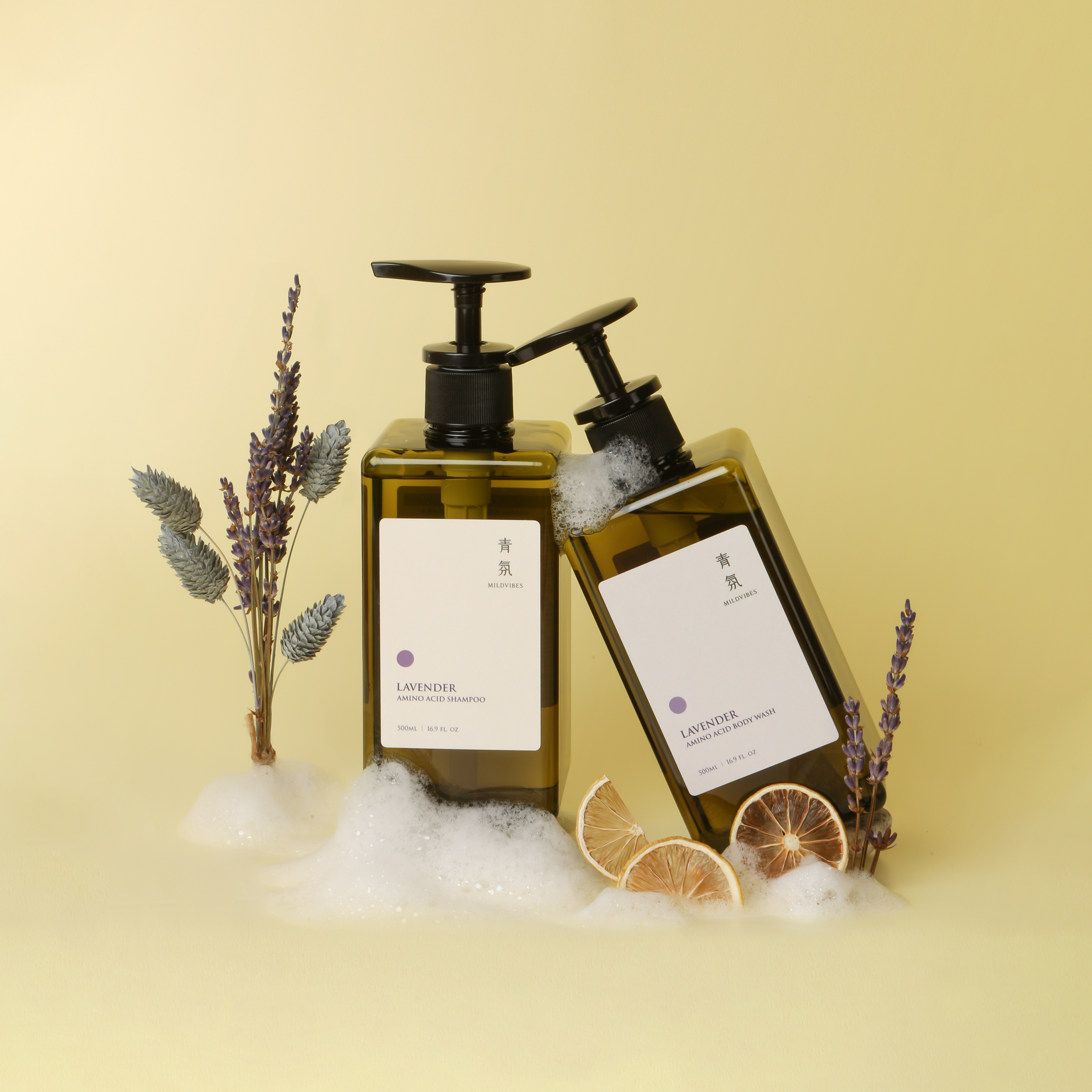 薰衣草洗髮沐浴組