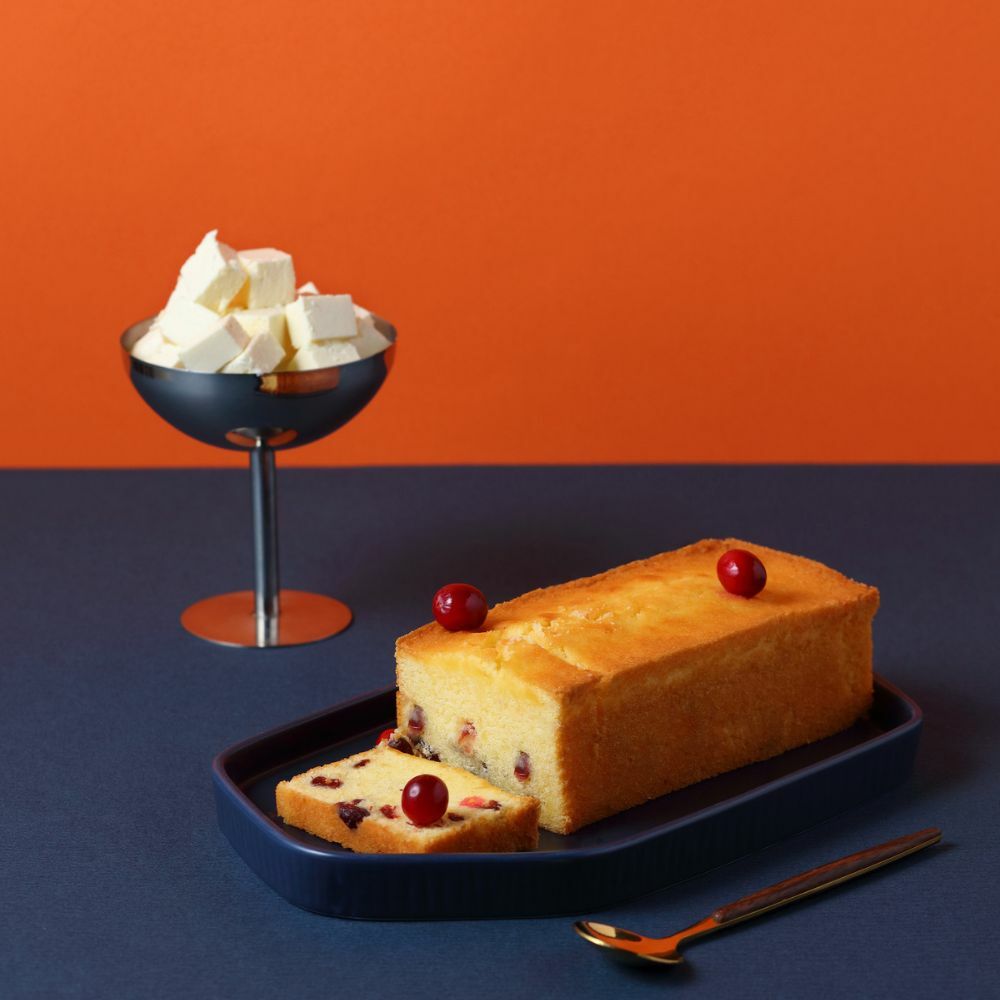 柚香莓果磅蛋糕