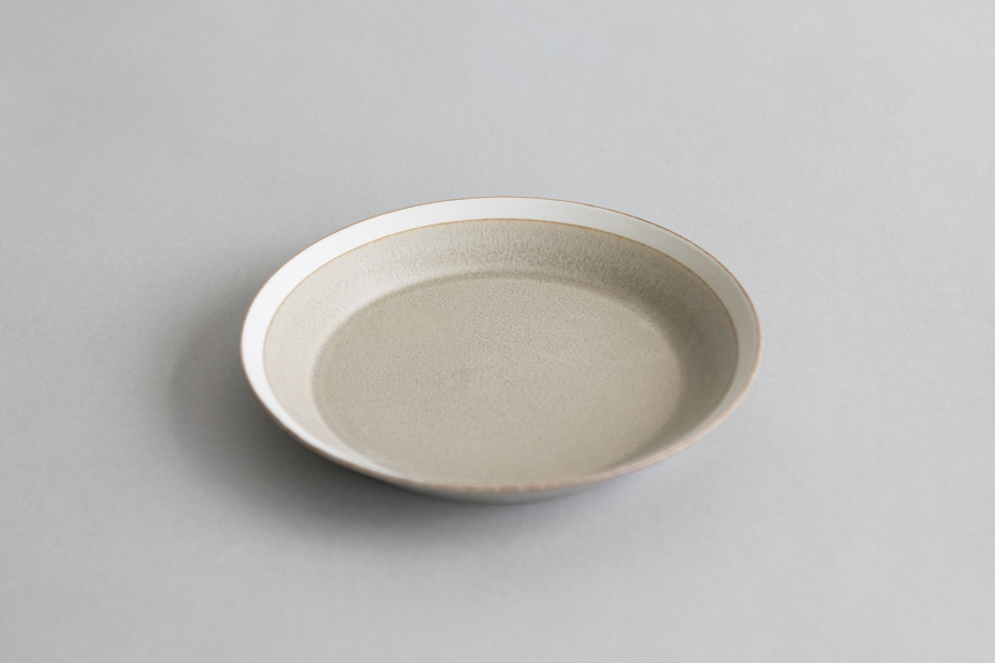 yumiko iihoshi porcelain-木村硝子店聯名dishes系列 盤20cm 砂米黃