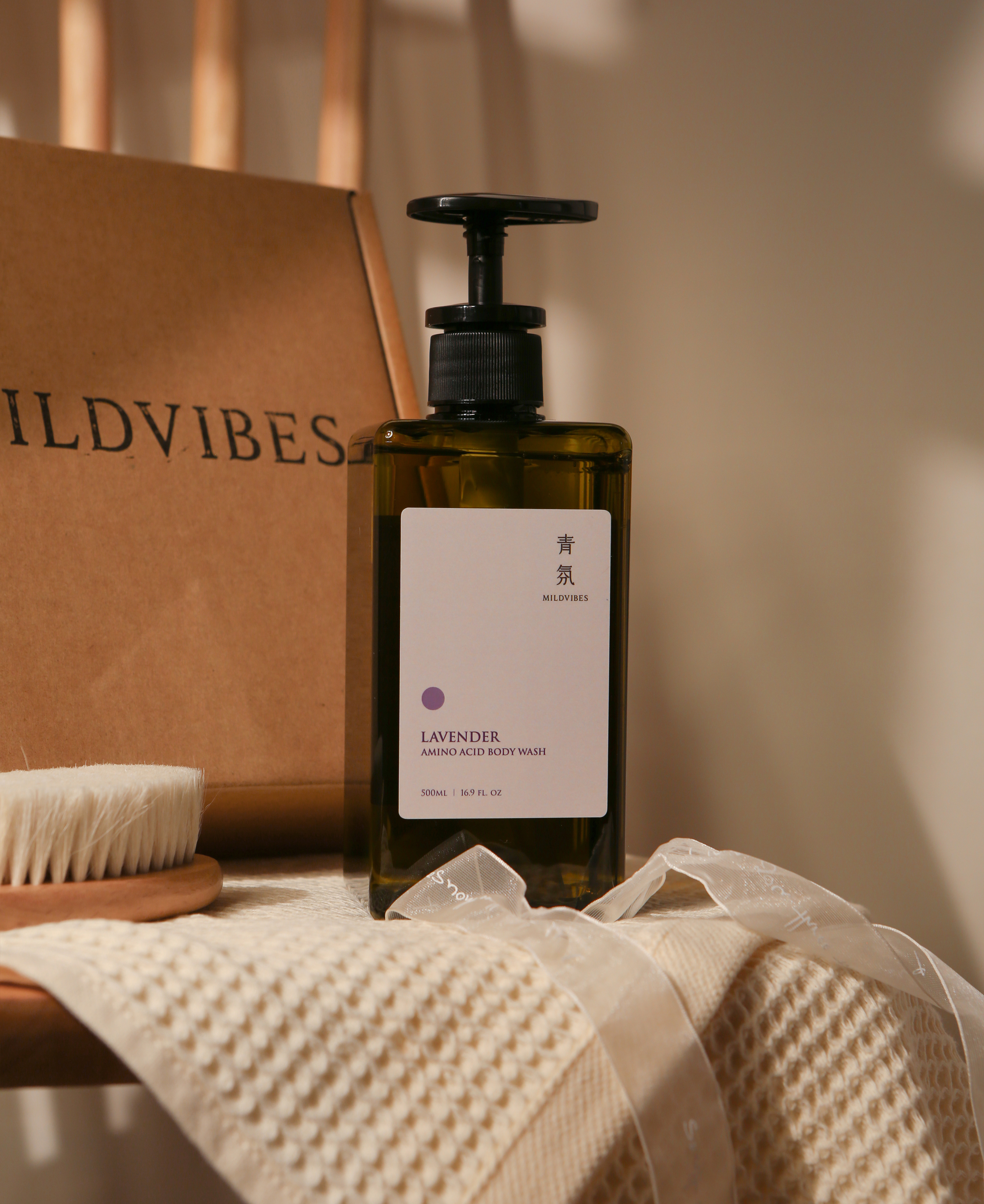 胺基酸植萃沐浴露-薰衣草精油