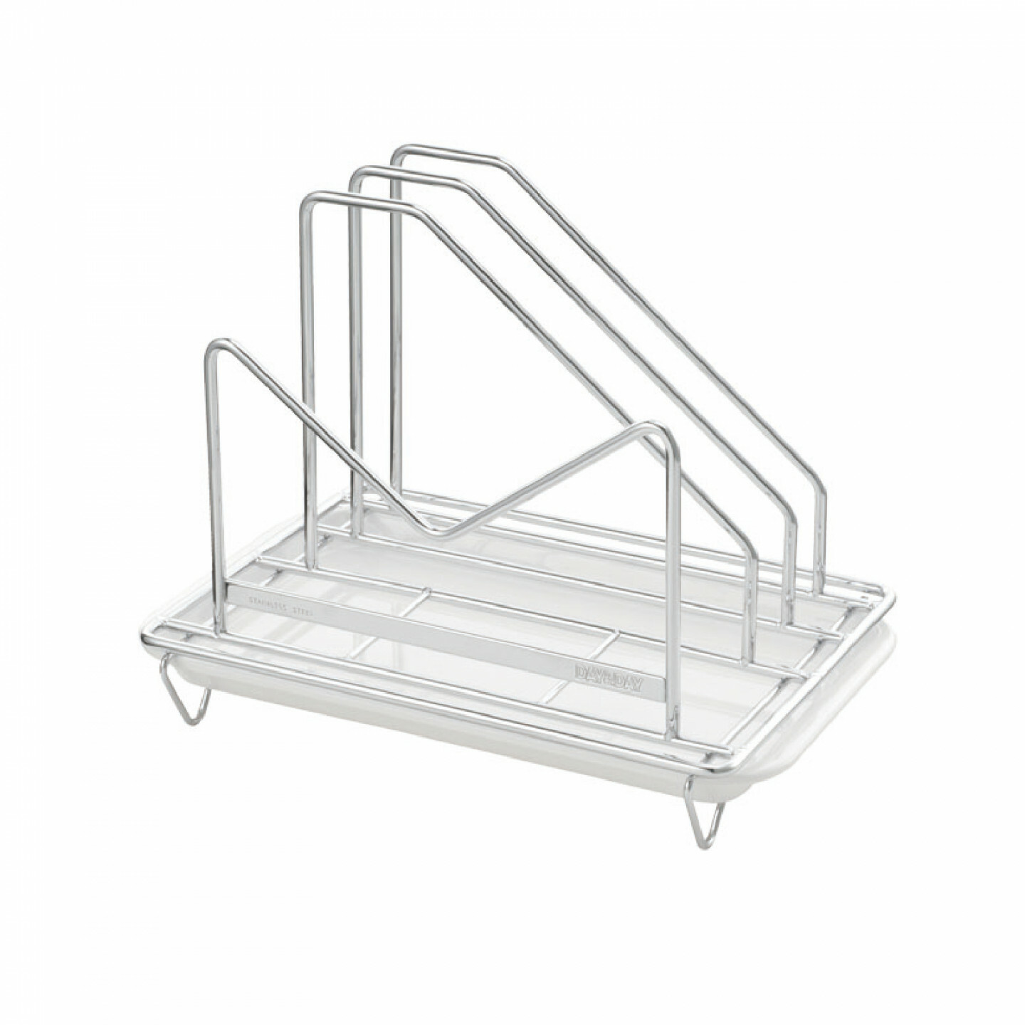 日日商 廚房系列-桌上型鍋蓋砧板架 附滴水盤 ST3027-01