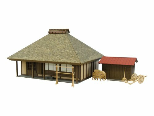 日本sankei 微縮藝術精品_【MK05-20】茅葺民家-2