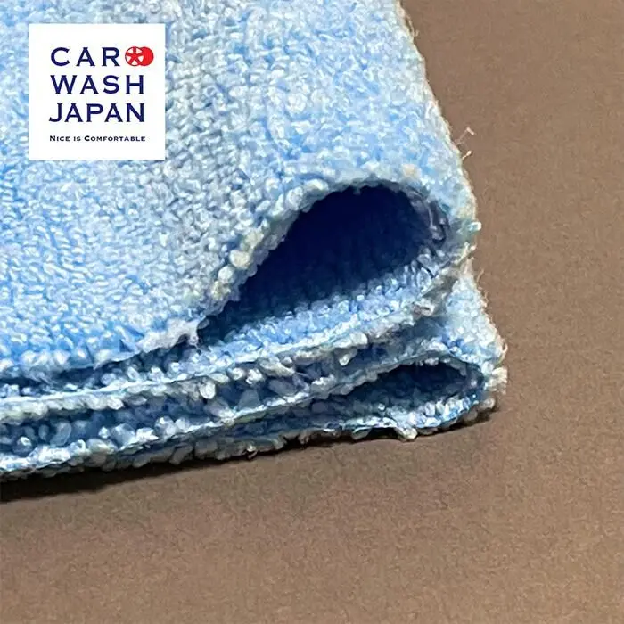 Car Wash Japan 高品質超細纖維無邊布 天藍色
