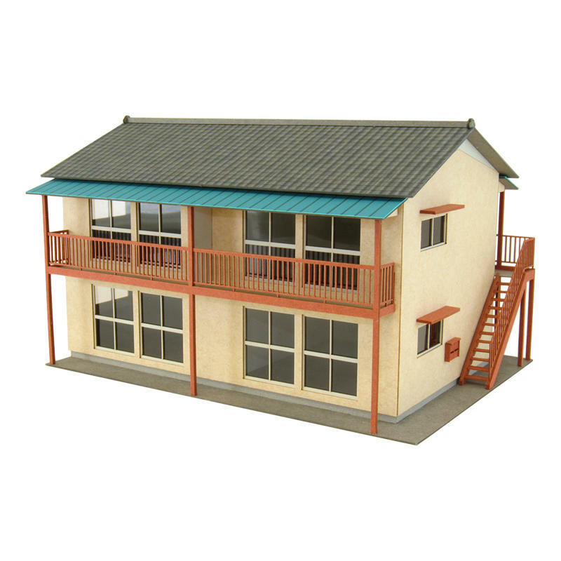 日本sankei 微縮藝術精品_【MK05-31】アパート