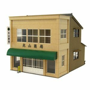 日本sankei 微縮藝術精品_【MK05-40】街角のお店-8
