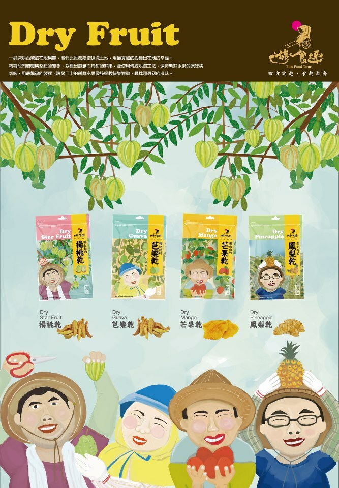 嘉義院 ∣ 【日日好菓】台灣鮮果乾