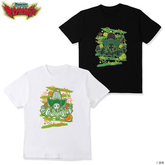 Pbandai 預訂2024/6月 獣電戦隊キョウリュウジャー　Tシャツ　ラッキューロ柄 Tee