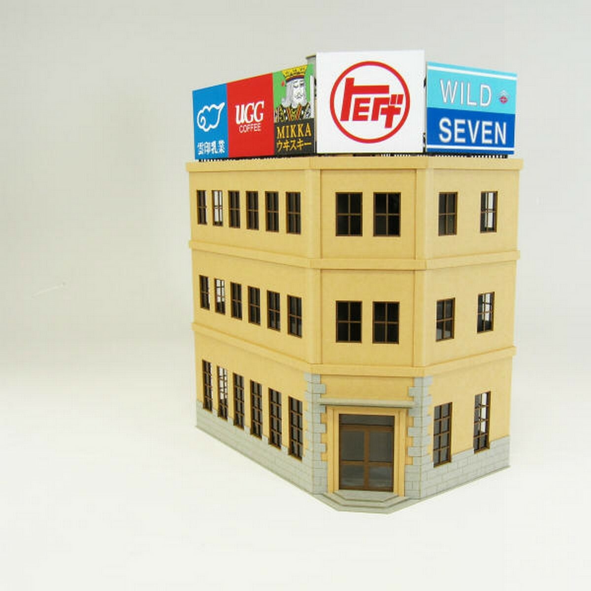 日本sankei 微縮藝術精品_【MK05-42】ビル-2