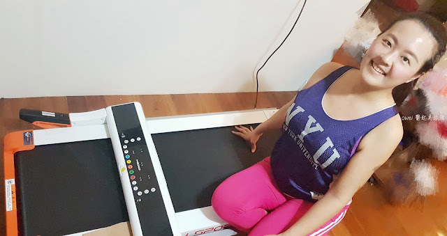 HEAD小橘電動跑步機 H-T190 開箱體驗