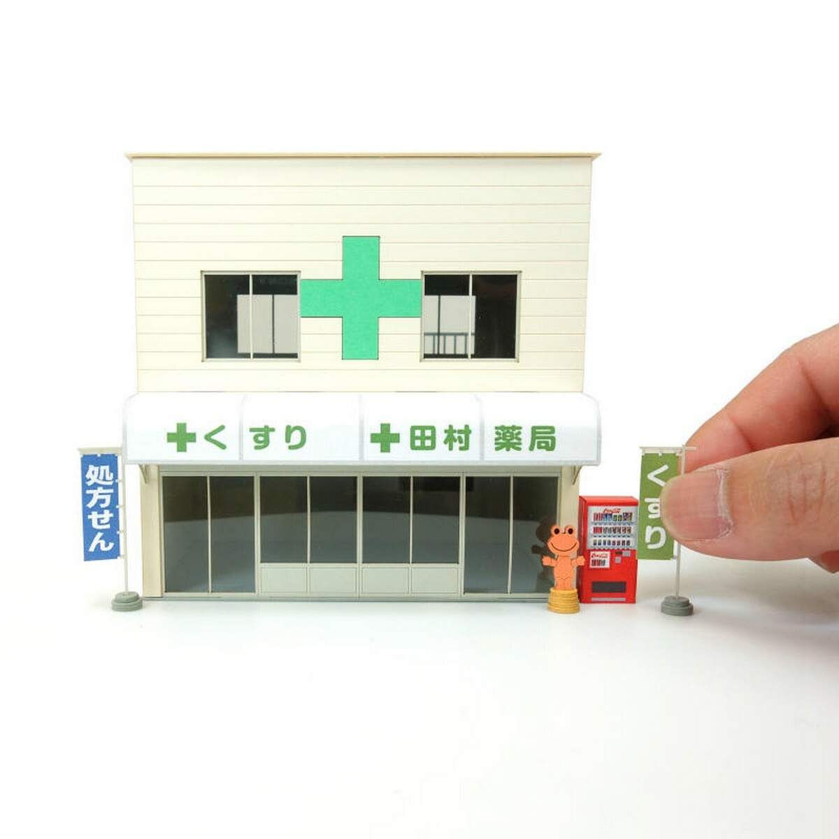 日本sankei 微縮藝術精品_【MK05-56】街角のお店12