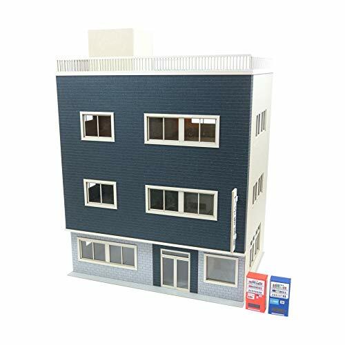 日本sankei 微縮藝術精品_【MK05-57】ビル-6