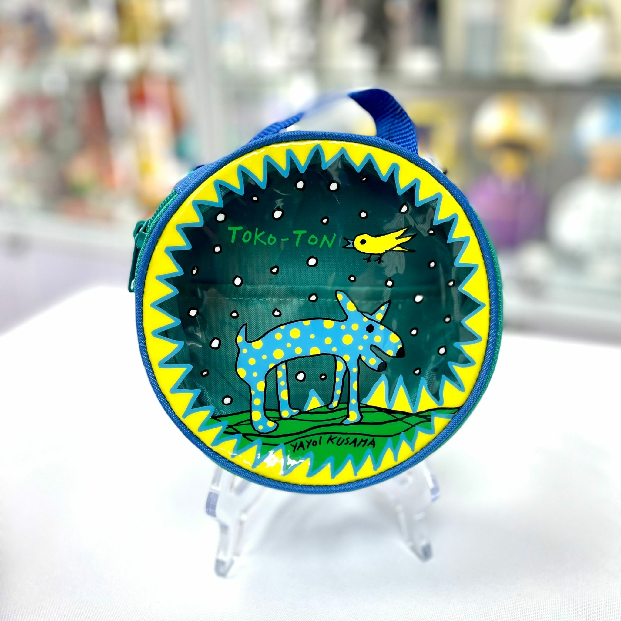 Yayoi Kusama Vinyl Pouch (Toko-Ton / Ring-Ring)