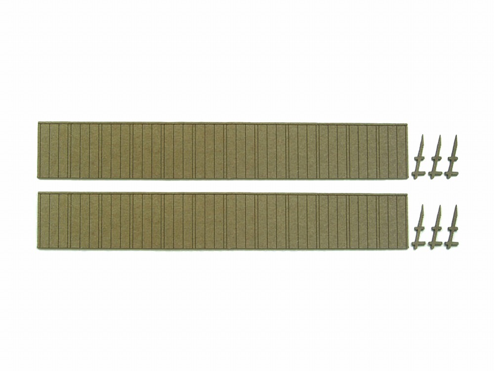 日本sankei 微縮藝術精品_【MP04-07】塀Ａ　（板塀）