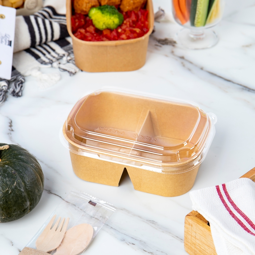 OPS透明長方形碗蓋 170口徑 8/9號