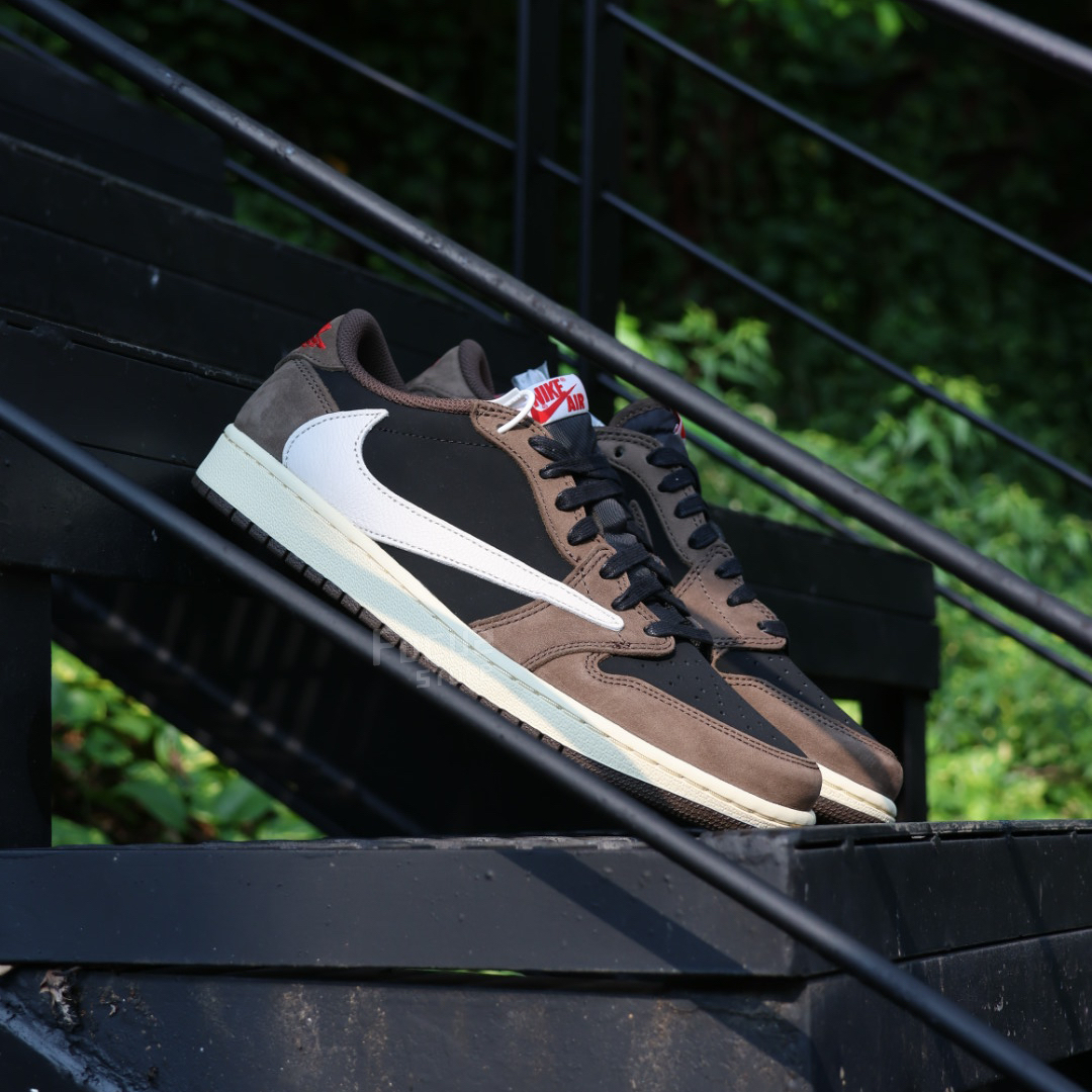 【Focus Store】預購 Travis Scott x Air Jordan 1 Low 'Mocha' 倒鉤 摩卡 CQ4277-001
