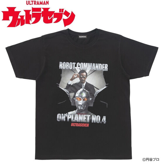 218341 Pbandai 預訂2024/11月 ウルトラセブン ロボット長官Tシャツ