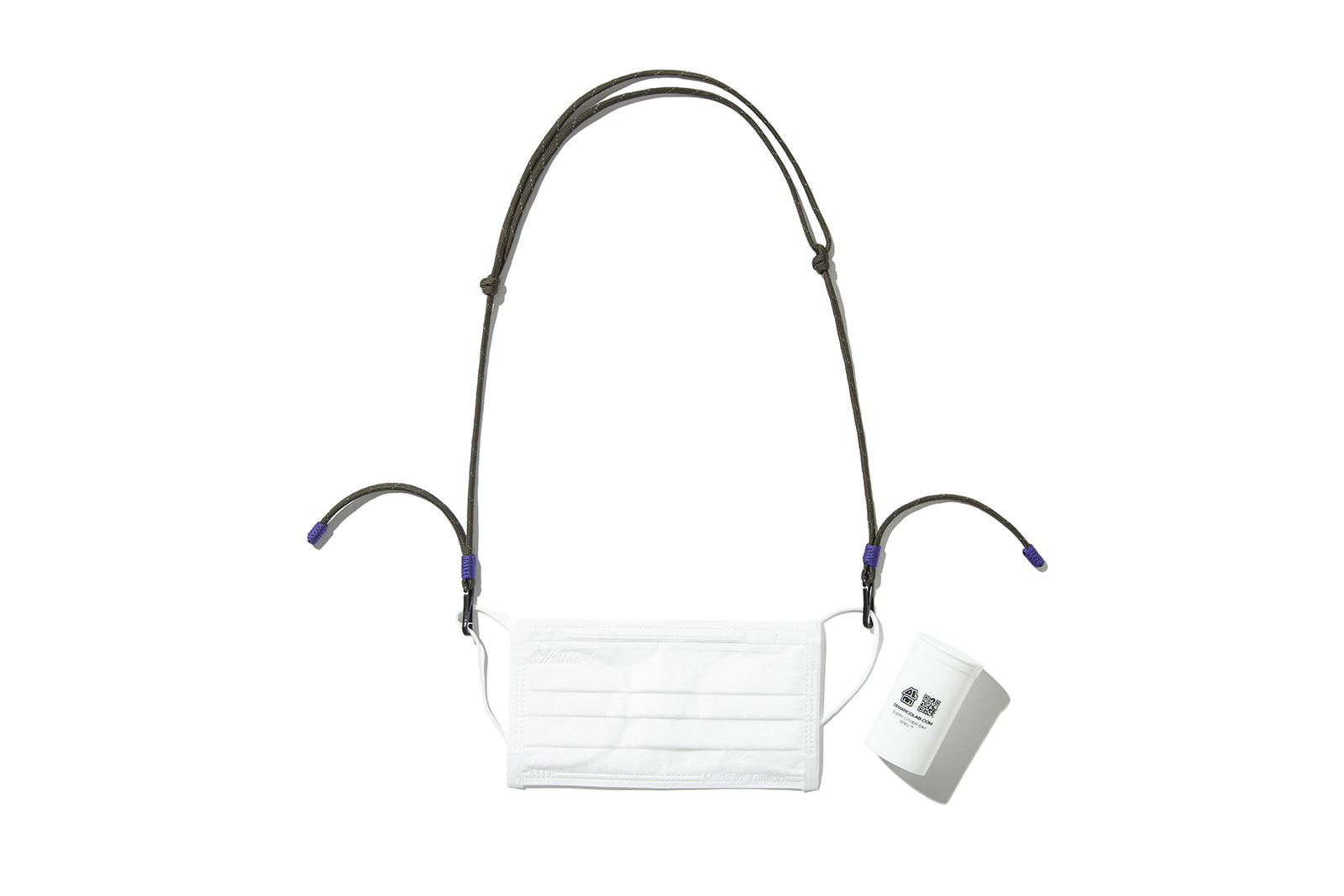 DeMarcoLab "β UTILITY CORD" (Olive*Purple)