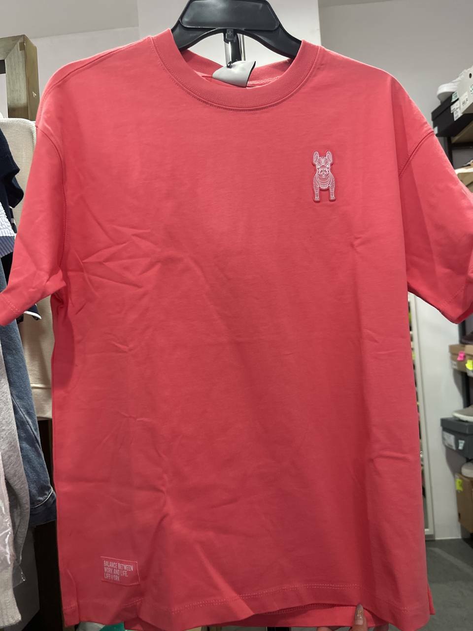 [S] LIFEWORK SILICON RADOC SHORT SLEEVE T-SHIRT,PINK, LW235TS904-3-06 (SLW324)
