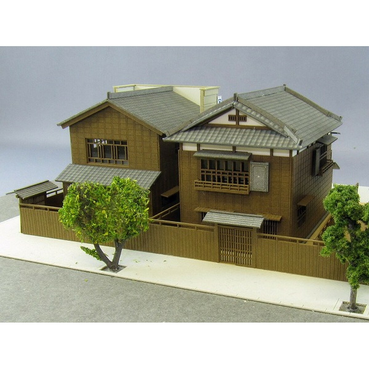 日本sankei 微縮藝術精品_【MP04-48】塀Ｈ（板塀）