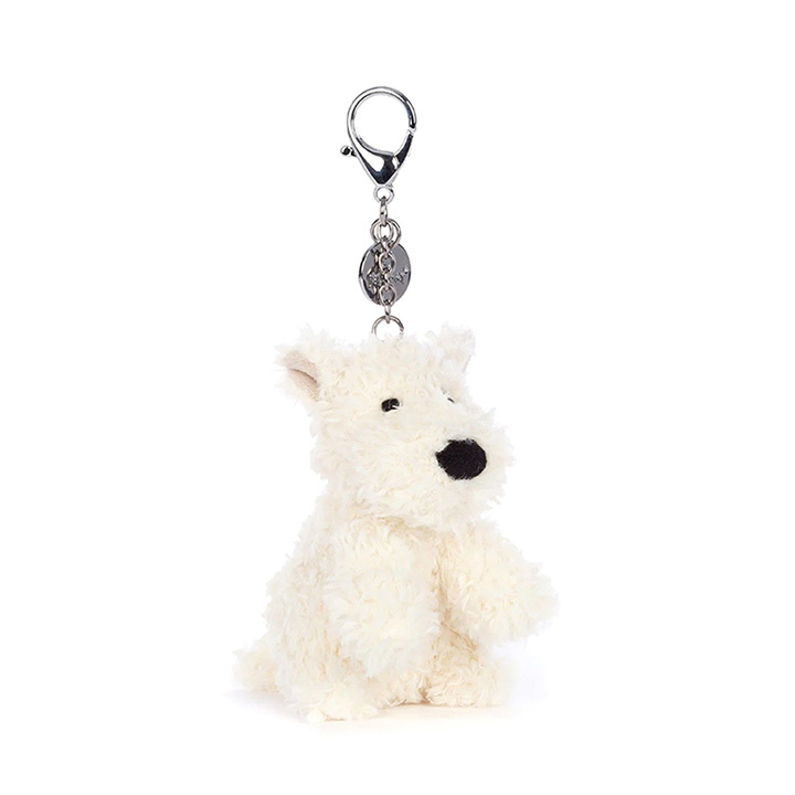 Jellycat Munro Scottie Dog Bag Charm 蘇格蘭梗犬吊飾/鑰匙圈
